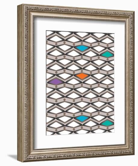 Orange Trap in the Middle-Belen Mena-Framed Giclee Print