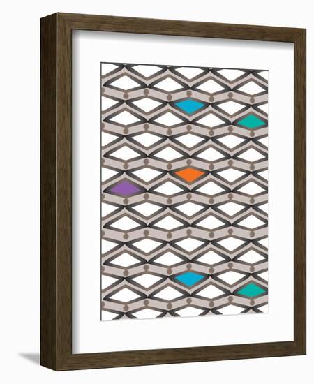 Orange Trap in the Middle-Belen Mena-Framed Giclee Print