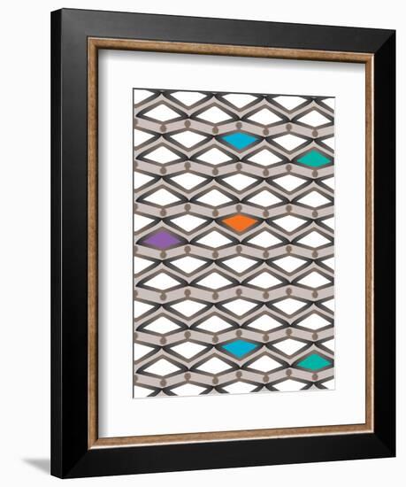 Orange Trap in the Middle-Belen Mena-Framed Giclee Print