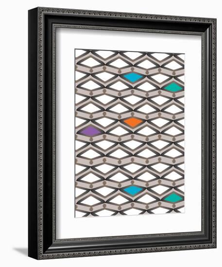 Orange Trap in the Middle-Belen Mena-Framed Giclee Print