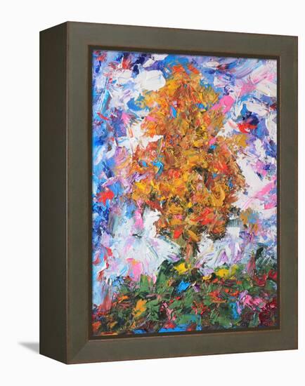 Orange Tree II-Joseph Marshal Foster-Framed Stretched Canvas