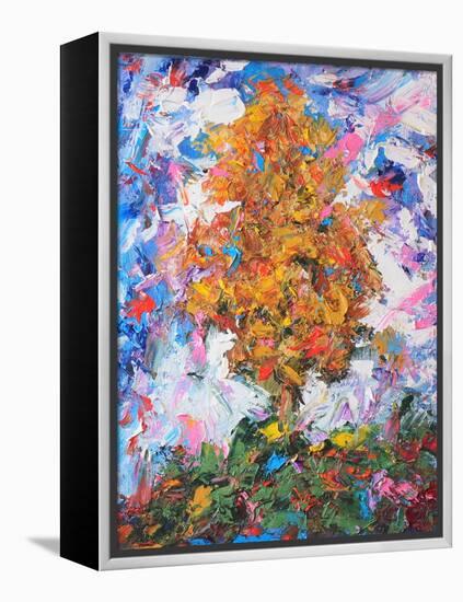 Orange Tree II-Joseph Marshal Foster-Framed Stretched Canvas