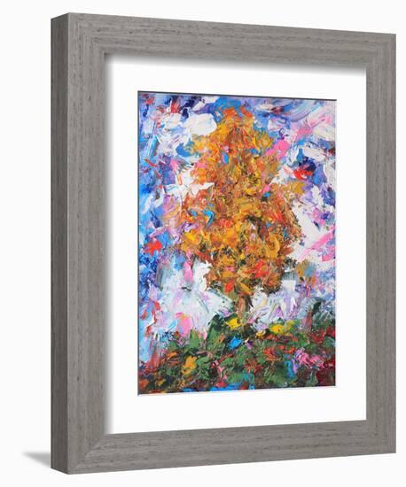 Orange Tree II-Joseph Marshal Foster-Framed Art Print