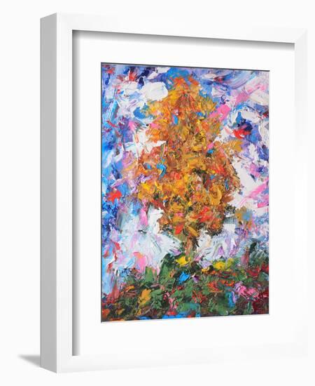 Orange Tree II-Joseph Marshal Foster-Framed Art Print