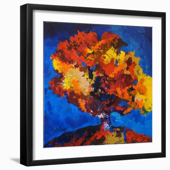 Orange Tree-Joseph Marshal Foster-Framed Art Print