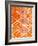 Orange Tribal I-Jodi Fuchs-Framed Art Print