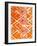 Orange Tribal I-Jodi Fuchs-Framed Art Print