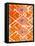 Orange Tribal I-Jodi Fuchs-Framed Stretched Canvas