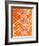 Orange Tribal I-Jodi Fuchs-Framed Premium Giclee Print