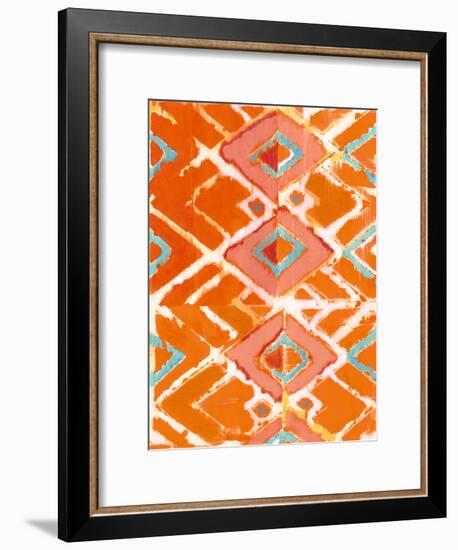 Orange Tribal I-Jodi Fuchs-Framed Premium Giclee Print