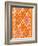 Orange Tribal II-Jodi Fuchs-Framed Art Print