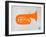 Orange Tuba 2-NaxArt-Framed Art Print