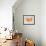 Orange Tuba-NaxArt-Framed Art Print displayed on a wall