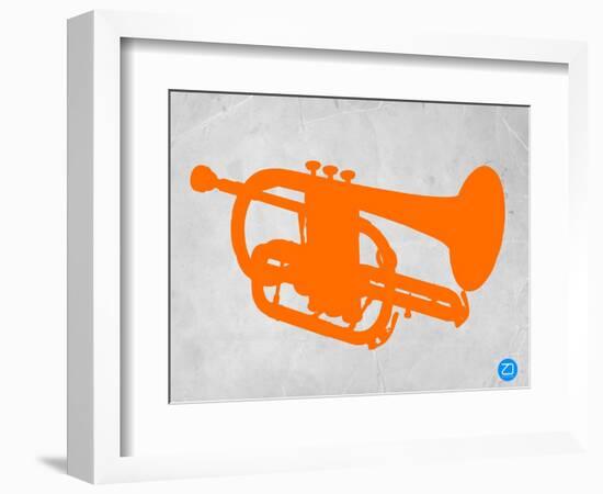 Orange Tuba-NaxArt-Framed Art Print