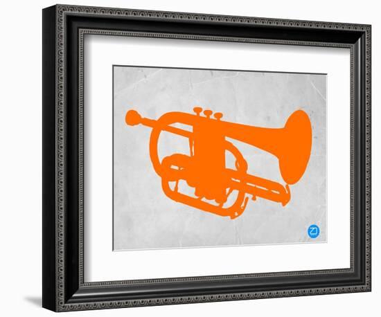 Orange Tuba-NaxArt-Framed Art Print