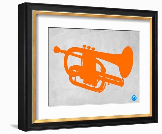 Orange Tuba-NaxArt-Framed Art Print