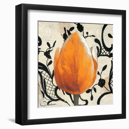 Orange Tulip-Joadoor-Framed Art Print