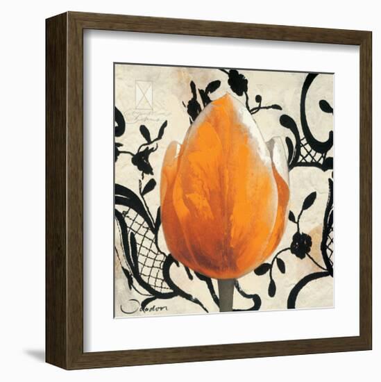 Orange Tulip-Joadoor-Framed Art Print