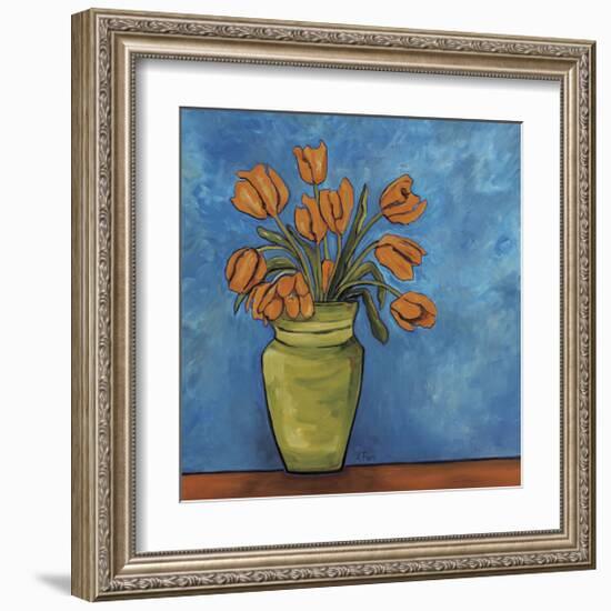 Orange Tulips-Ann Parr-Framed Giclee Print