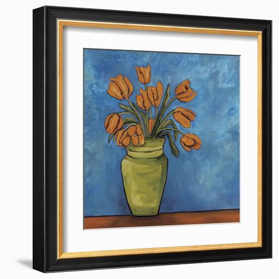 Orange Tulips-Ann Parr-Framed Giclee Print