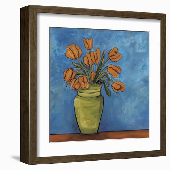 Orange Tulips-Ann Parr-Framed Giclee Print