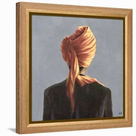 Orange Turban, 2004-Lincoln Seligman-Framed Premier Image Canvas