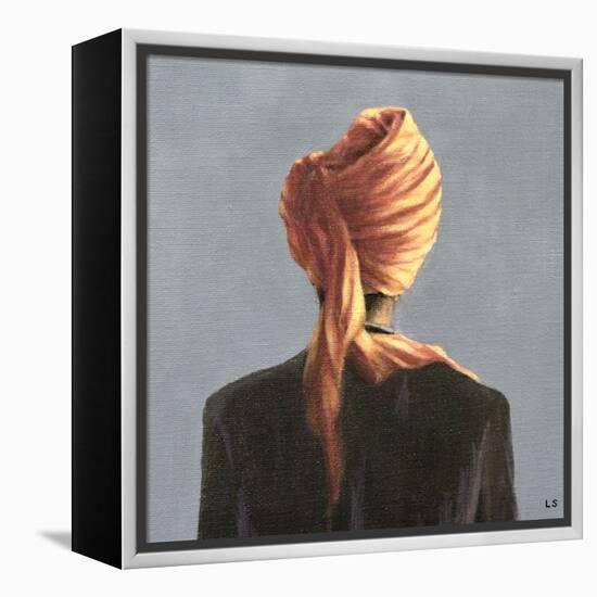 Orange Turban, 2004-Lincoln Seligman-Framed Premier Image Canvas