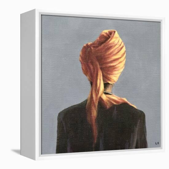 Orange Turban, 2004-Lincoln Seligman-Framed Premier Image Canvas