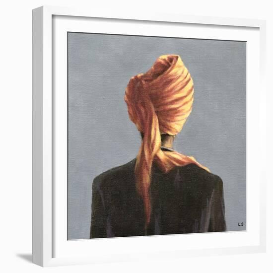 Orange Turban, 2004-Lincoln Seligman-Framed Giclee Print