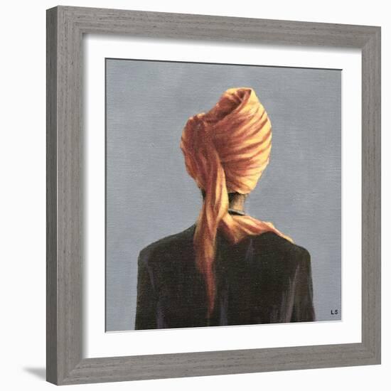 Orange Turban, 2004-Lincoln Seligman-Framed Giclee Print