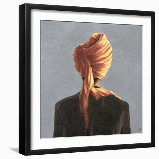 Orange Turban, 2004-Lincoln Seligman-Framed Giclee Print