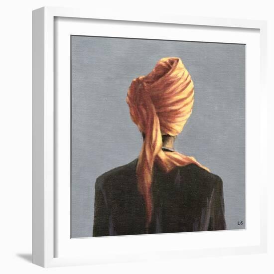 Orange Turban, 2004-Lincoln Seligman-Framed Giclee Print