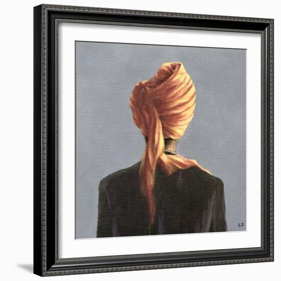 Orange Turban, 2004-Lincoln Seligman-Framed Giclee Print