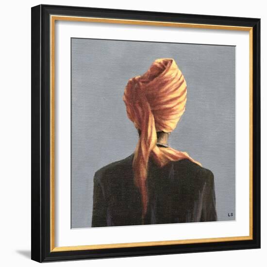 Orange Turban, 2004-Lincoln Seligman-Framed Giclee Print