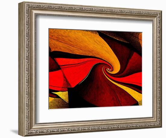 Orange Twist-Ruth Palmer-Framed Art Print