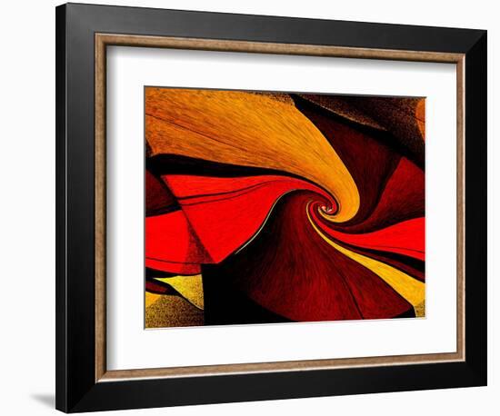 Orange Twist-Ruth Palmer-Framed Art Print