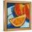 Orange Wedges-Patty Baker-Framed Stretched Canvas