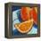 Orange Wedges-Patty Baker-Framed Stretched Canvas