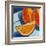 Orange Wedges-Patty Baker-Framed Art Print