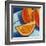 Orange Wedges-Patty Baker-Framed Art Print