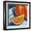 Orange Wedges-Patty Baker-Framed Art Print