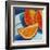 Orange Wedges-Patty Baker-Framed Art Print