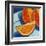 Orange Wedges-Patty Baker-Framed Art Print