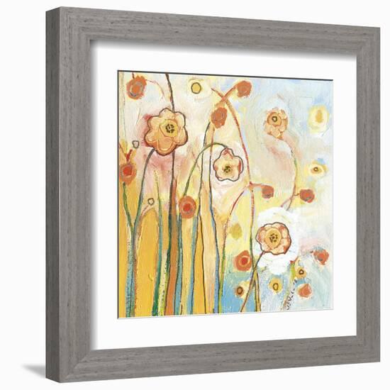 Orange Whimsy-Jennifer Lommers-Framed Art Print