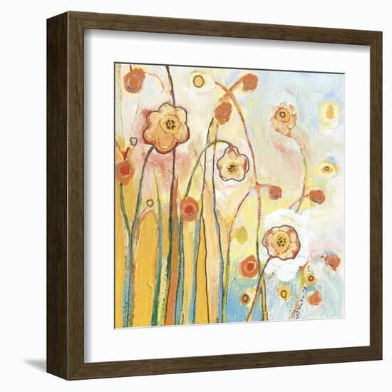 Orange Whimsy-Jennifer Lommers-Framed Art Print