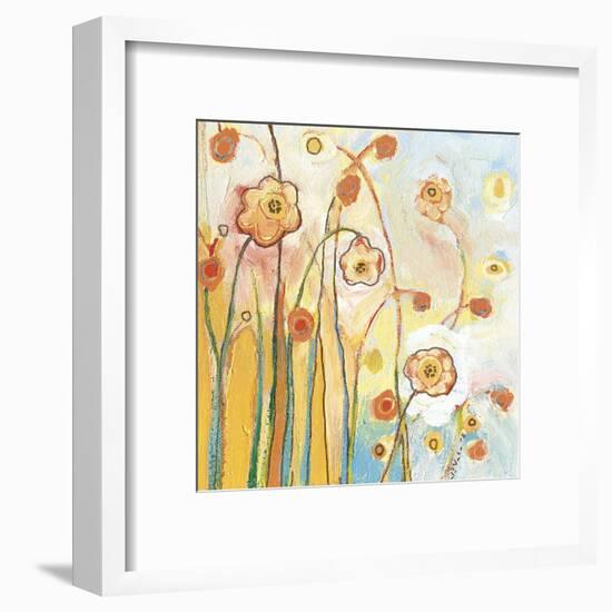 Orange Whimsy-Jennifer Lommers-Framed Art Print