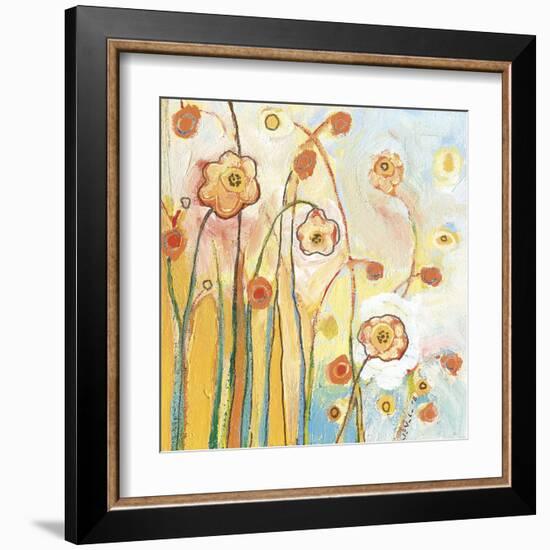 Orange Whimsy-Jennifer Lommers-Framed Art Print