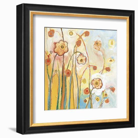 Orange Whimsy-Jennifer Lommers-Framed Art Print