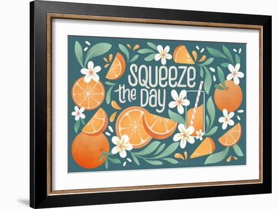 Orange Zest I-Gia Graham-Framed Premium Giclee Print