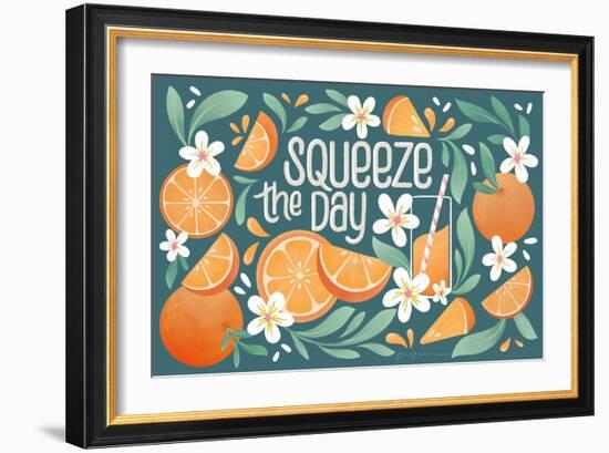 Orange Zest I-Gia Graham-Framed Premium Giclee Print